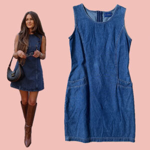 Denim Sleeveless Dress